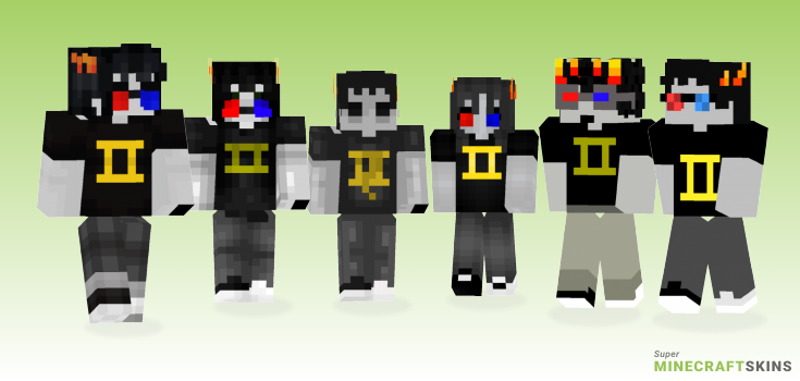Sollux captor Minecraft Skins - Best Free Minecraft skins for Girls and Boys