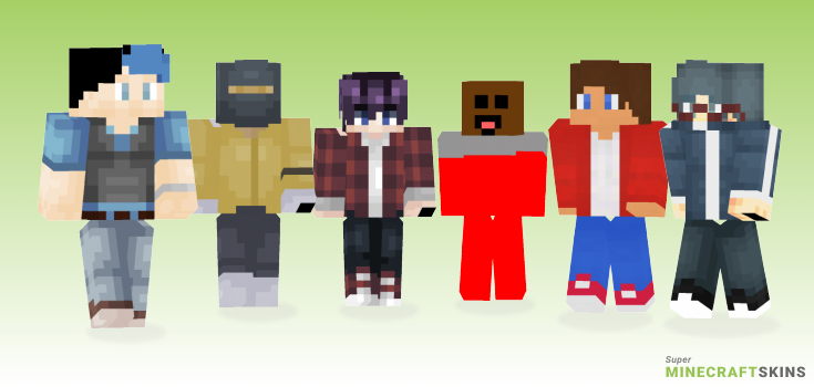 Some guy Minecraft Skins - Best Free Minecraft skins for Girls and Boys
