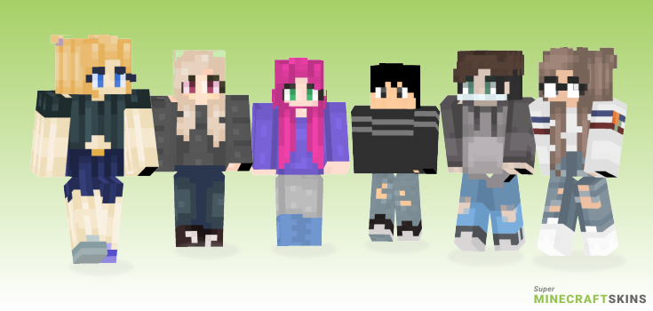Something new Minecraft Skins - Best Free Minecraft skins for Girls and Boys