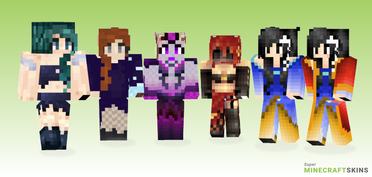 Sorceress Minecraft Skins - Best Free Minecraft skins for Girls and Boys