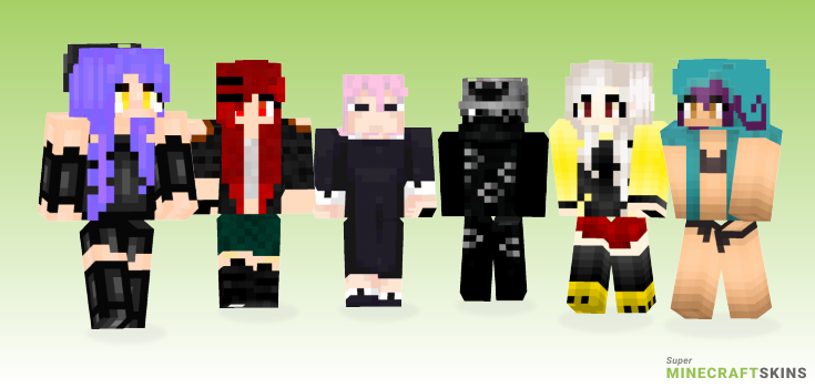 Soul eater Minecraft Skins - Best Free Minecraft skins for Girls and Boys