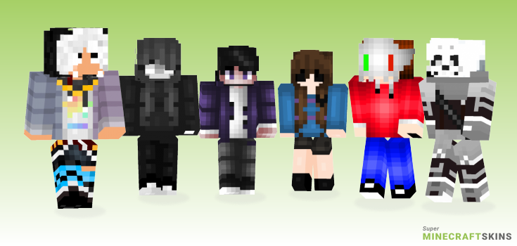 Soulless Minecraft Skins - Best Free Minecraft skins for Girls and Boys