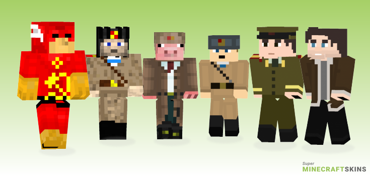 Soviet Minecraft Skins - Best Free Minecraft skins for Girls and Boys
