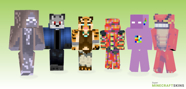Spectral Minecraft Skins - Best Free Minecraft skins for Girls and Boys