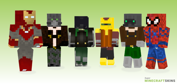 Spiderman homecoming Minecraft Skins - Best Free Minecraft skins for Girls and Boys