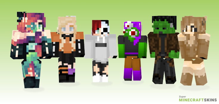 Spooky Minecraft Skins - Best Free Minecraft skins for Girls and Boys