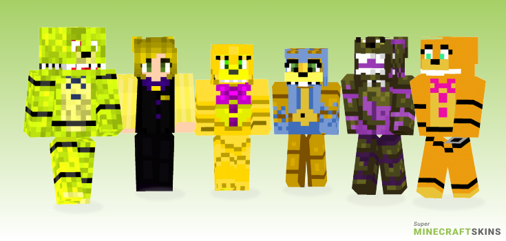 Spring bonnie Minecraft Skins - Best Free Minecraft skins for Girls and Boys