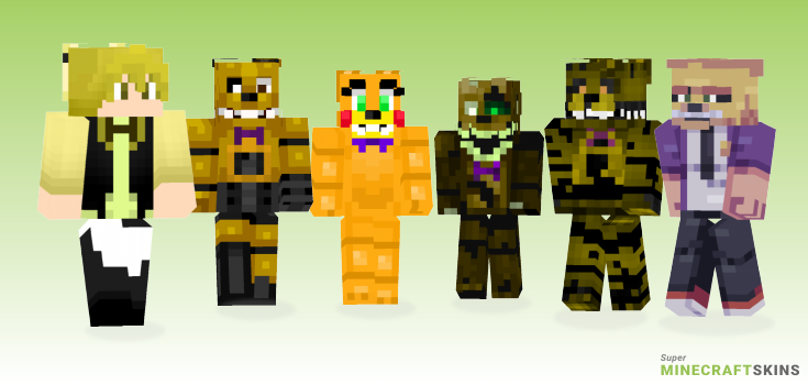 Springbonnie Minecraft Skins - Best Free Minecraft skins for Girls and Boys