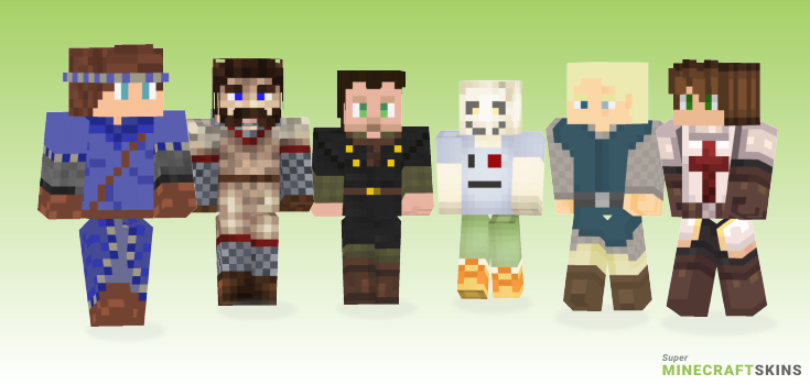 Squire Minecraft Skins - Best Free Minecraft skins for Girls and Boys
