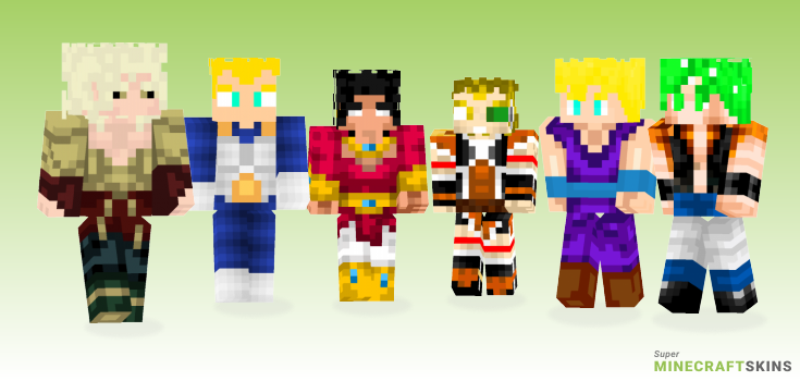 Ssj Minecraft Skins - Best Free Minecraft skins for Girls and Boys