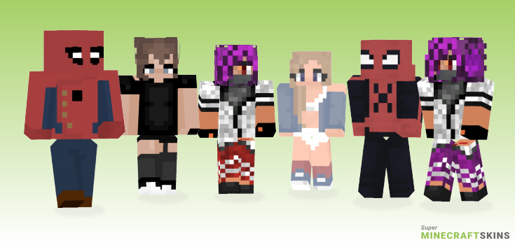 Stand Minecraft Skins - Best Free Minecraft skins for Girls and Boys