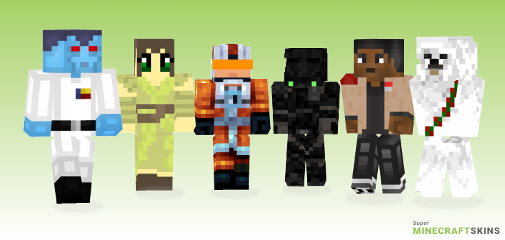 Star wars Minecraft Skins - Best Free Minecraft skins for Girls and Boys