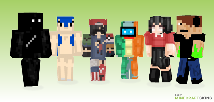 Starter Minecraft Skins - Best Free Minecraft skins for Girls and Boys