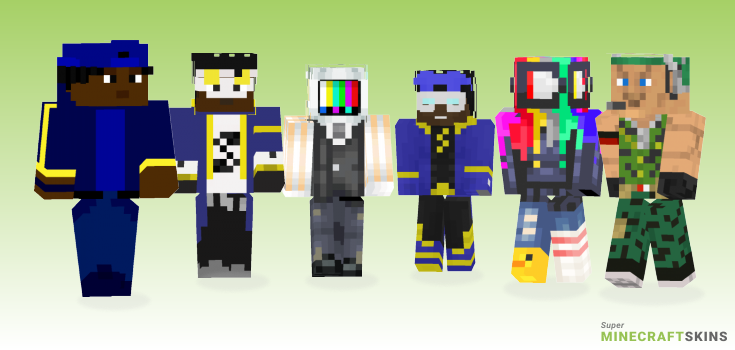 Static Minecraft Skins - Best Free Minecraft skins for Girls and Boys