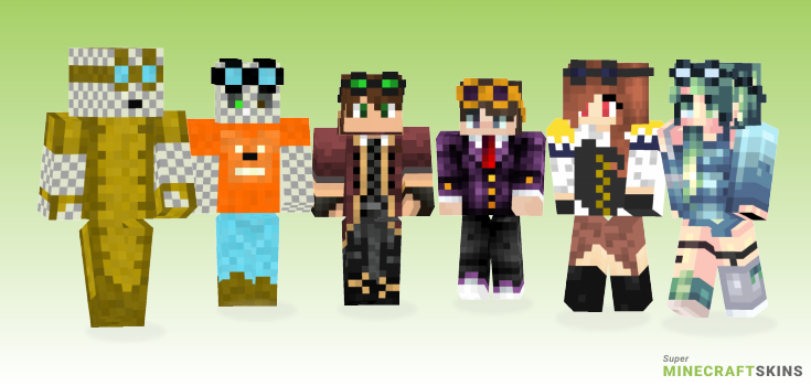 Steam punk Minecraft Skins - Best Free Minecraft skins for Girls and Boys