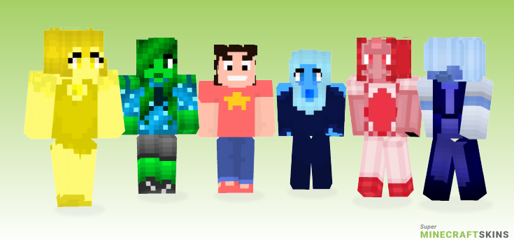 Steven universe Minecraft Skins - Best Free Minecraft skins for Girls and Boys