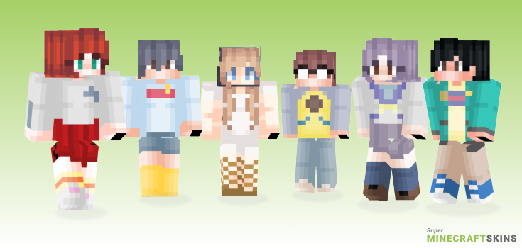 Stories Minecraft Skins - Best Free Minecraft skins for Girls and Boys