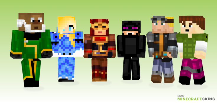 Story mode Minecraft Skins - Best Free Minecraft skins for Girls and Boys