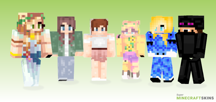 Story Minecraft Skins - Best Free Minecraft skins for Girls and Boys