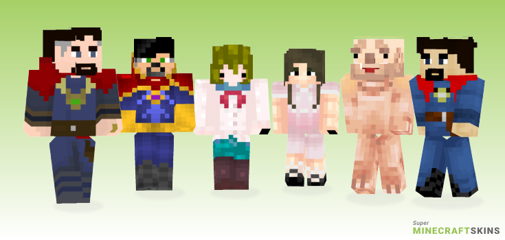 Strange Minecraft Skins - Best Free Minecraft skins for Girls and Boys