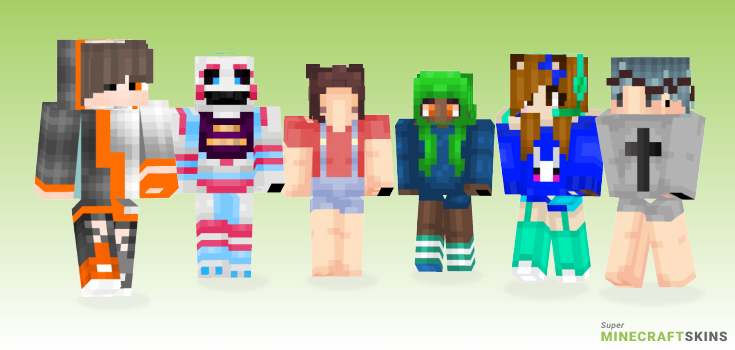 Subs special Minecraft Skins - Best Free Minecraft skins for Girls and Boys