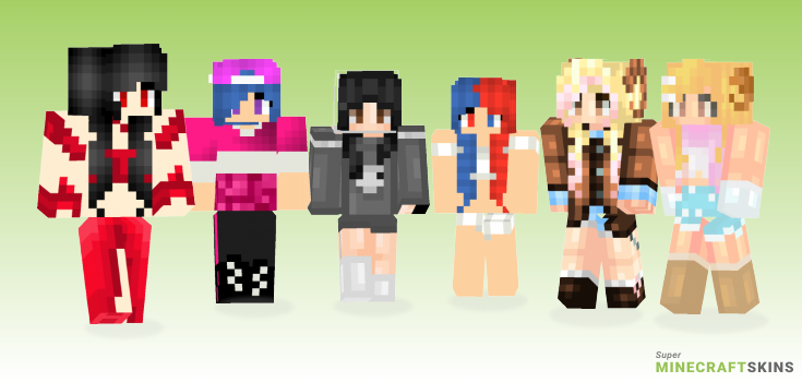 Suggestion Minecraft Skins - Best Free Minecraft skins for Girls and Boys