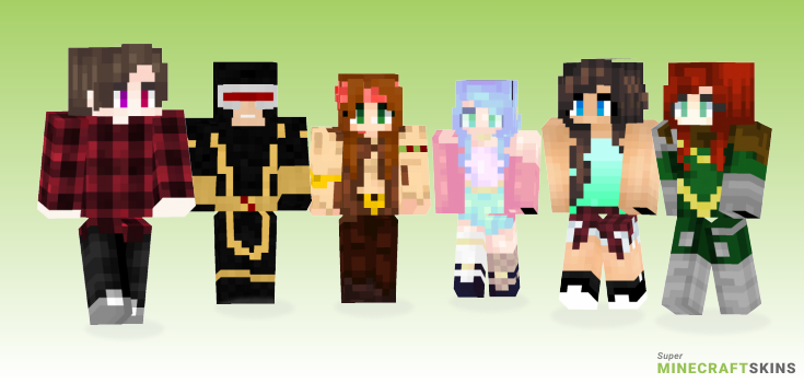 Summers Minecraft Skins - Best Free Minecraft skins for Girls and Boys