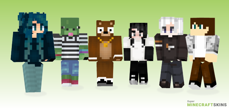 Sup Minecraft Skins - Best Free Minecraft skins for Girls and Boys