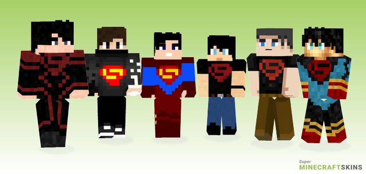 Superboy Minecraft Skins - Best Free Minecraft skins for Girls and Boys