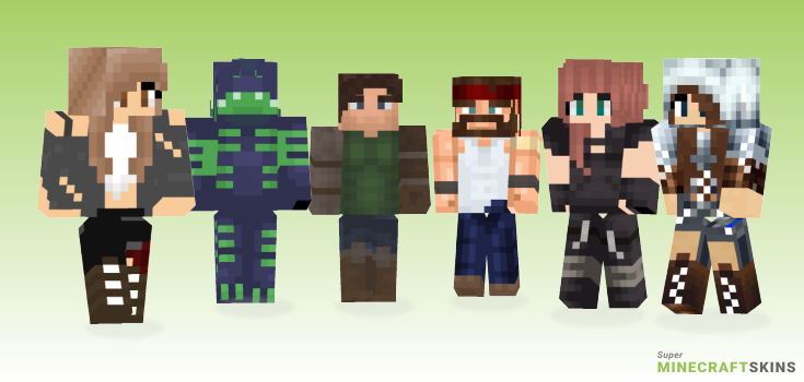 Survival Minecraft Skins - Best Free Minecraft skins for Girls and Boys