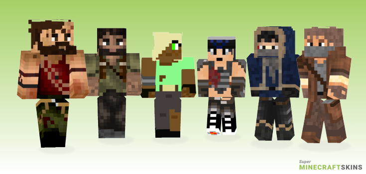 Survivalist Minecraft Skins - Best Free Minecraft skins for Girls and Boys