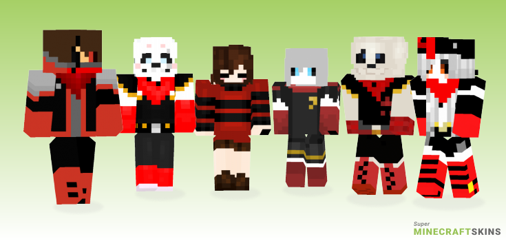 Swapfell Minecraft Skins - Best Free Minecraft skins for Girls and Boys