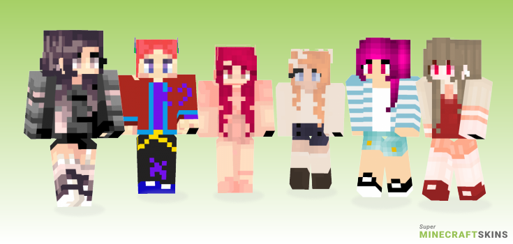 Sweeart Minecraft Skins - Best Free Minecraft skins for Girls and Boys