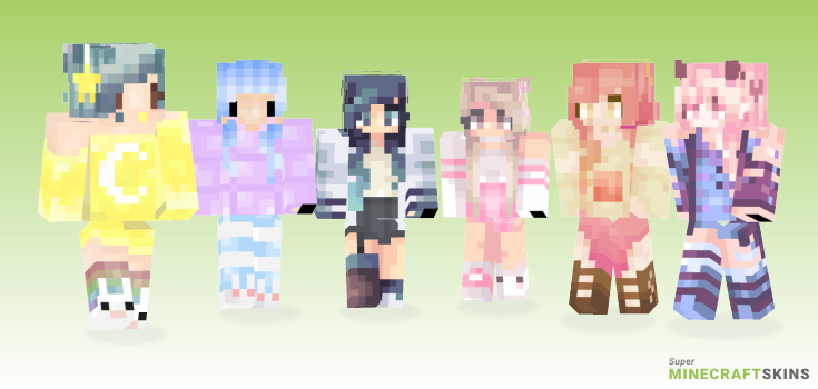 Sweet dreams Minecraft Skins - Best Free Minecraft skins for Girls and Boys