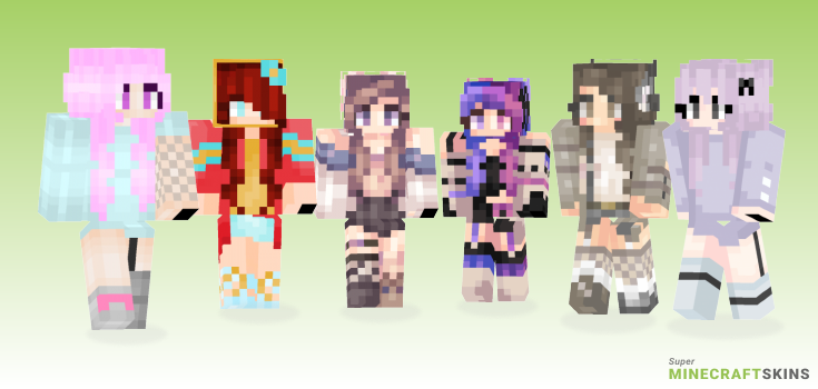 Sweets Minecraft Skins - Best Free Minecraft skins for Girls and Boys