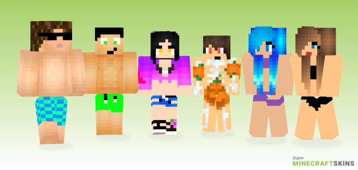 Swimsuit Minecraft Skins - Best Free Minecraft skins for Girls and Boys