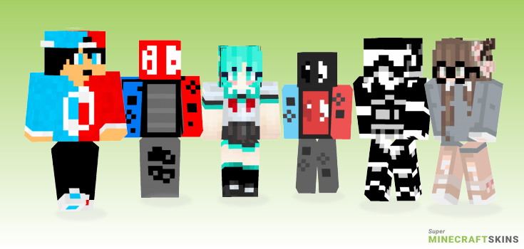 Switch Minecraft Skins - Best Free Minecraft skins for Girls and Boys