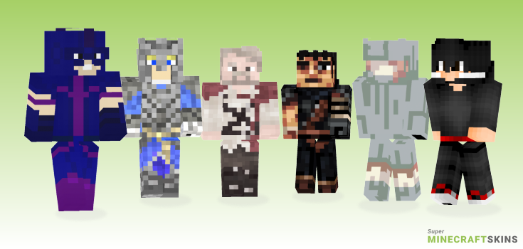 Swordsman Minecraft Skins - Best Free Minecraft skins for Girls and Boys