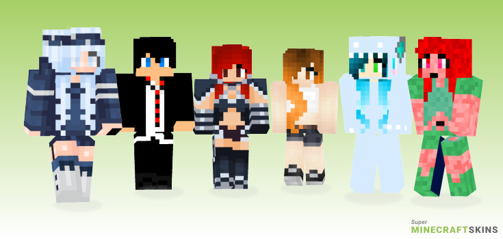 Tail Minecraft Skins - Best Free Minecraft skins for Girls and Boys