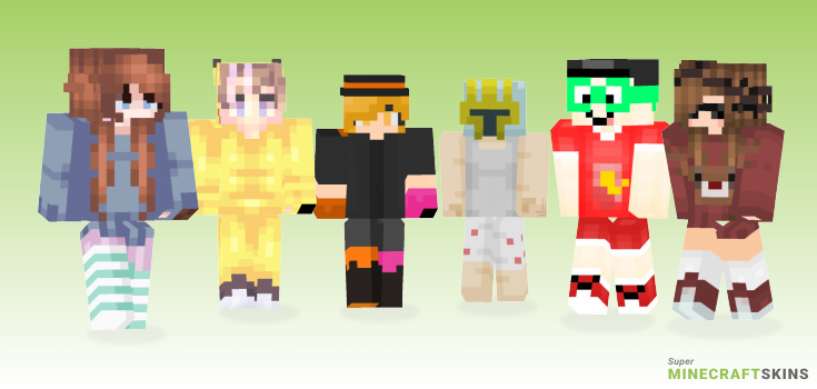 Take Minecraft Skins - Best Free Minecraft skins for Girls and Boys