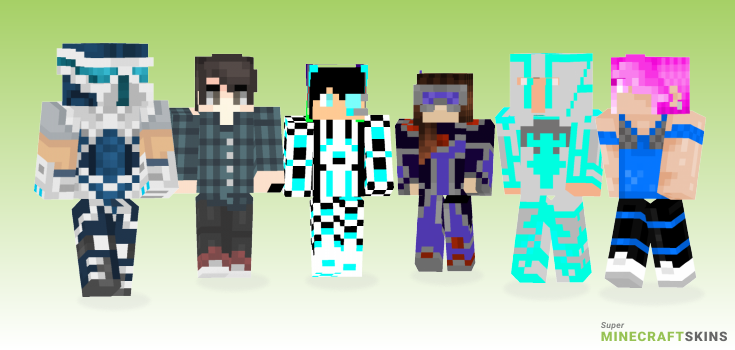 Tech Minecraft Skins - Best Free Minecraft skins for Girls and Boys