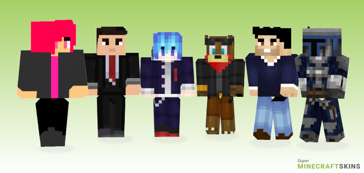 Ted Minecraft Skins - Best Free Minecraft skins for Girls and Boys