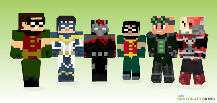 Teen titans Minecraft Skins - Best Free Minecraft skins for Girls and Boys