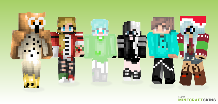 Teh Minecraft Skins - Best Free Minecraft skins for Girls and Boys