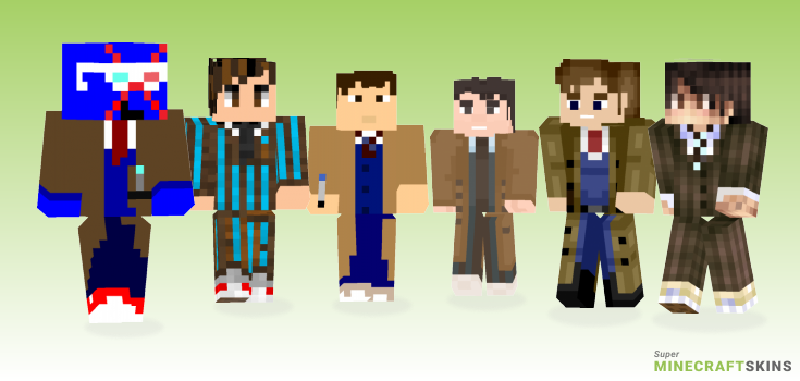Tenth doctor Minecraft Skins - Best Free Minecraft skins for Girls and Boys