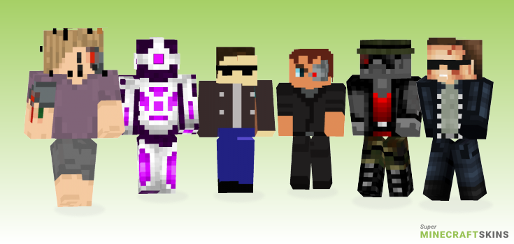 Terminator Minecraft Skins - Best Free Minecraft skins for Girls and Boys