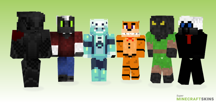 Terror Minecraft Skins - Best Free Minecraft skins for Girls and Boys