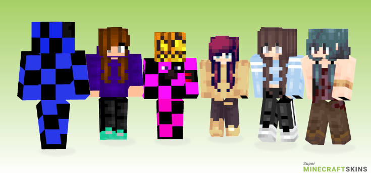 Texture Minecraft Skins - Best Free Minecraft skins for Girls and Boys