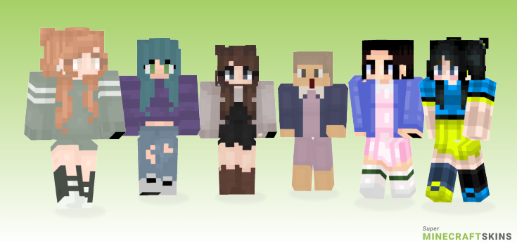 Things Minecraft Skins - Best Free Minecraft skins for Girls and Boys