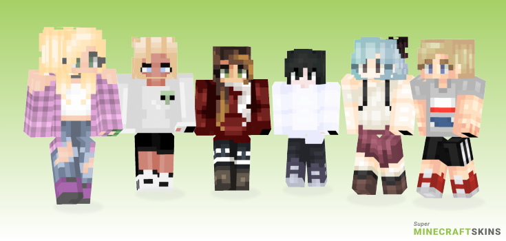 Tho Minecraft Skins - Best Free Minecraft skins for Girls and Boys